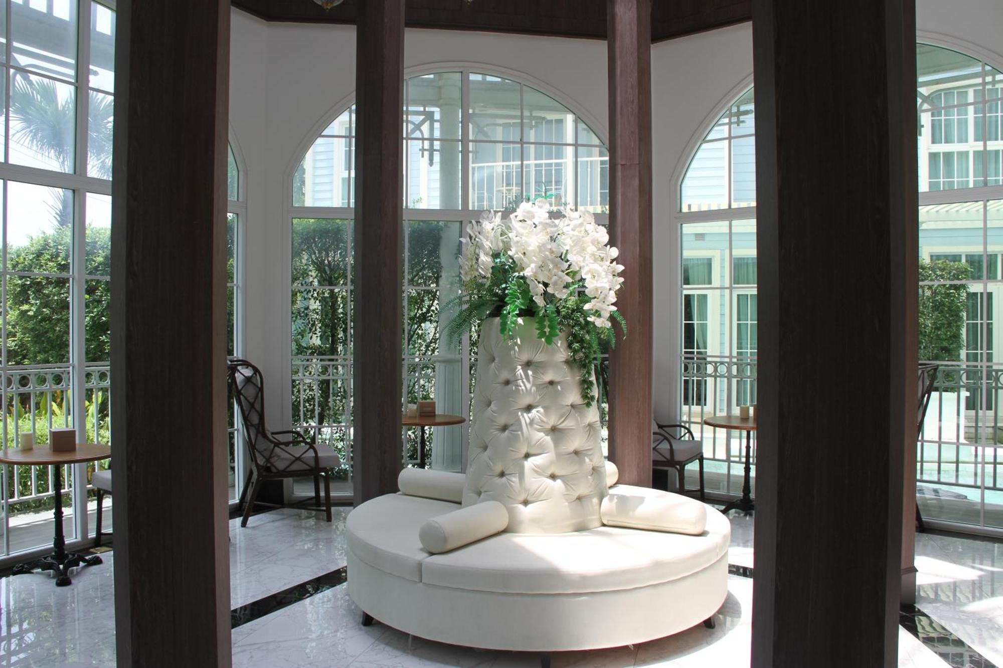 Grand Florida芭提雅带免费游泳池温泉桑拿浴和健身房瑜伽室私家海滩公寓e206 Na Chom Thian Exteriör bild