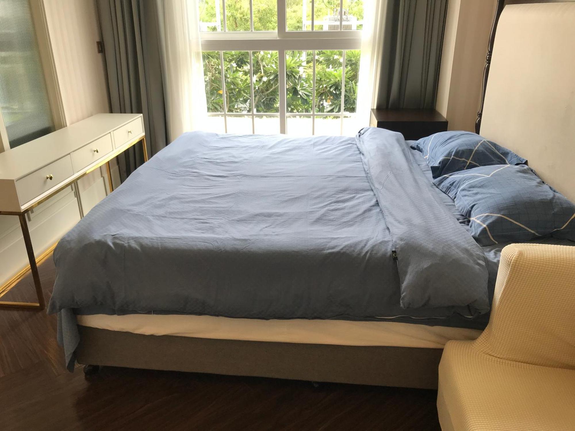 Grand Florida芭提雅带免费游泳池温泉桑拿浴和健身房瑜伽室私家海滩公寓e206 Na Chom Thian Exteriör bild